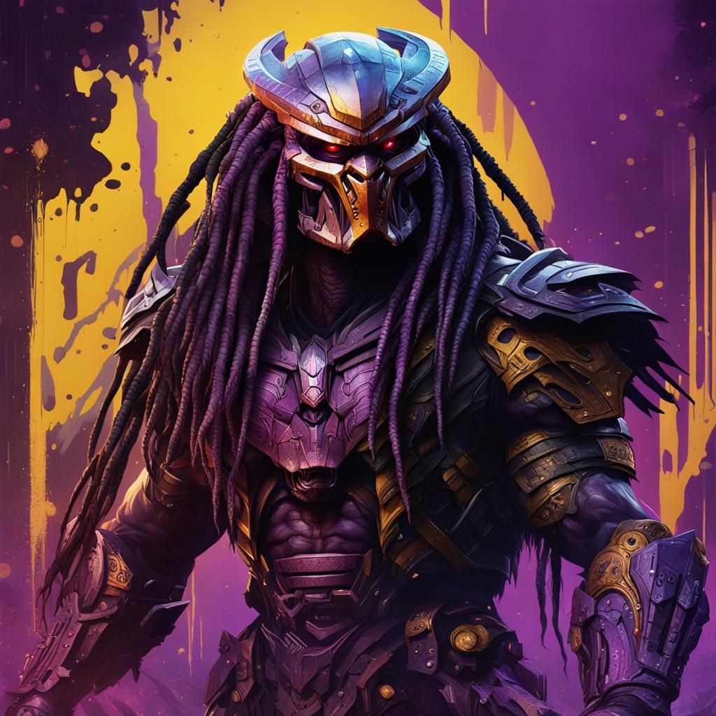 Predator: Dark Fantasy Concept Art in 8k