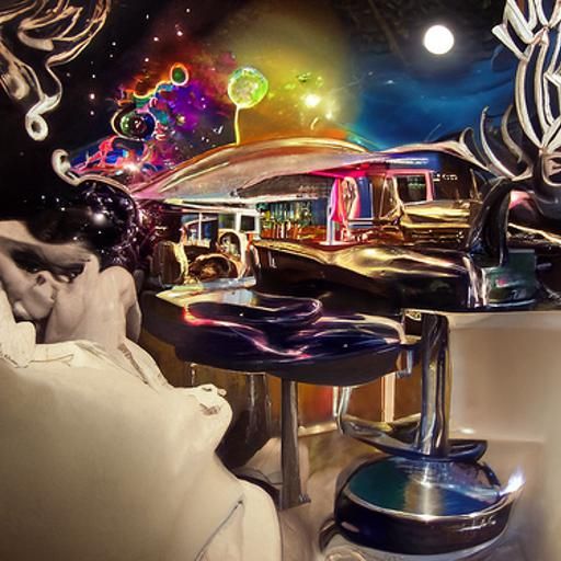 Celestial Diner: A Cosmic Love Affair