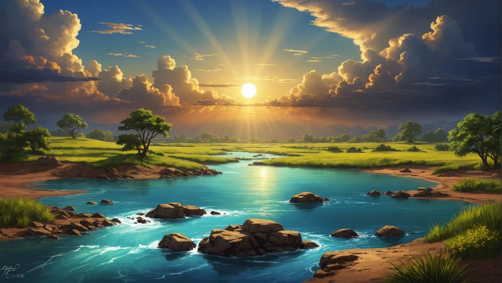 Biblical Earth Creation: Dry Land Emerges