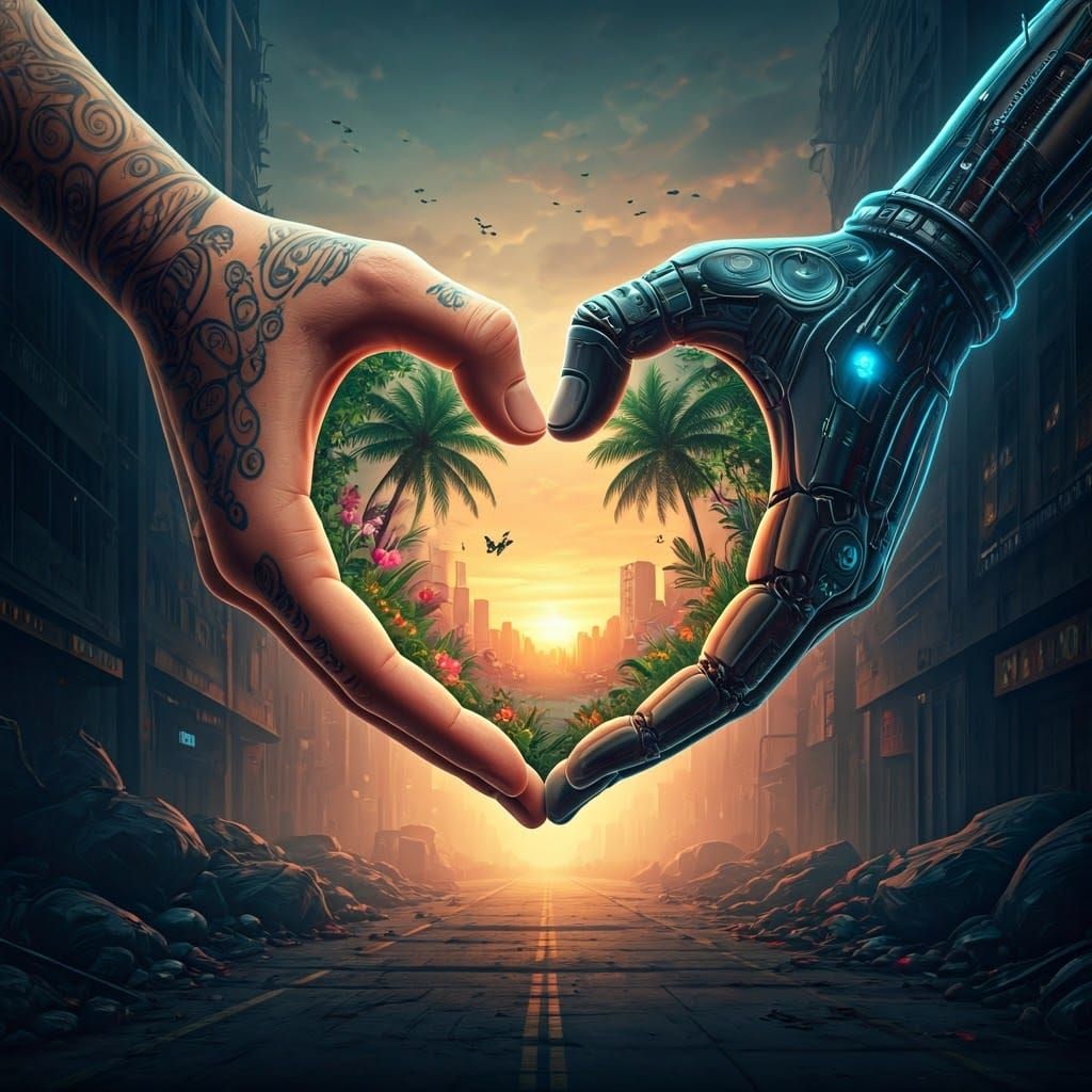 Dreaming of love and peace