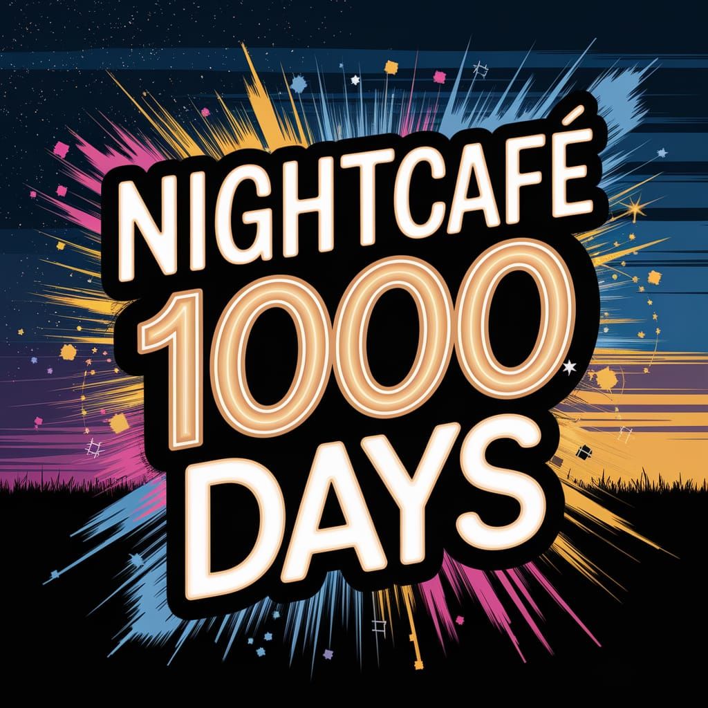 Ink & Imagination: 1000 Days of NightCafe