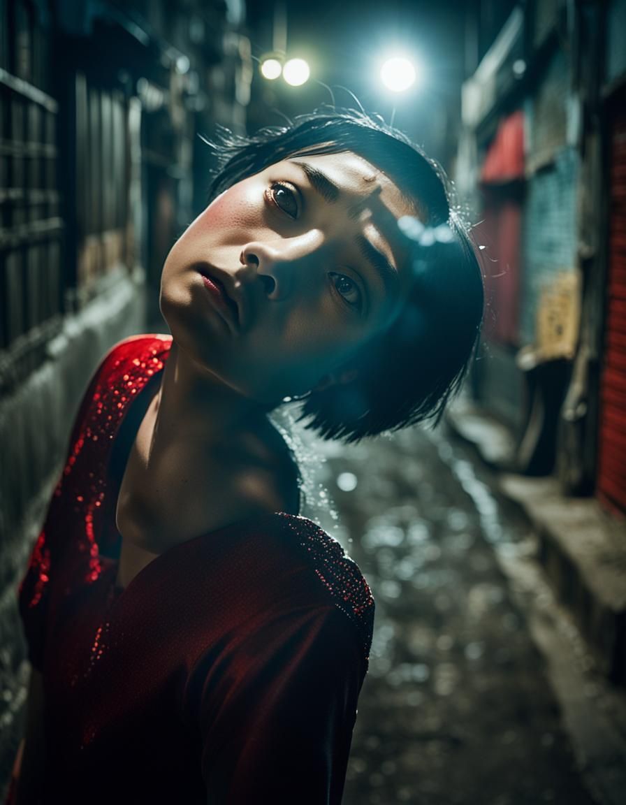 Girl in Red Dress, Yuko Shimizu Style