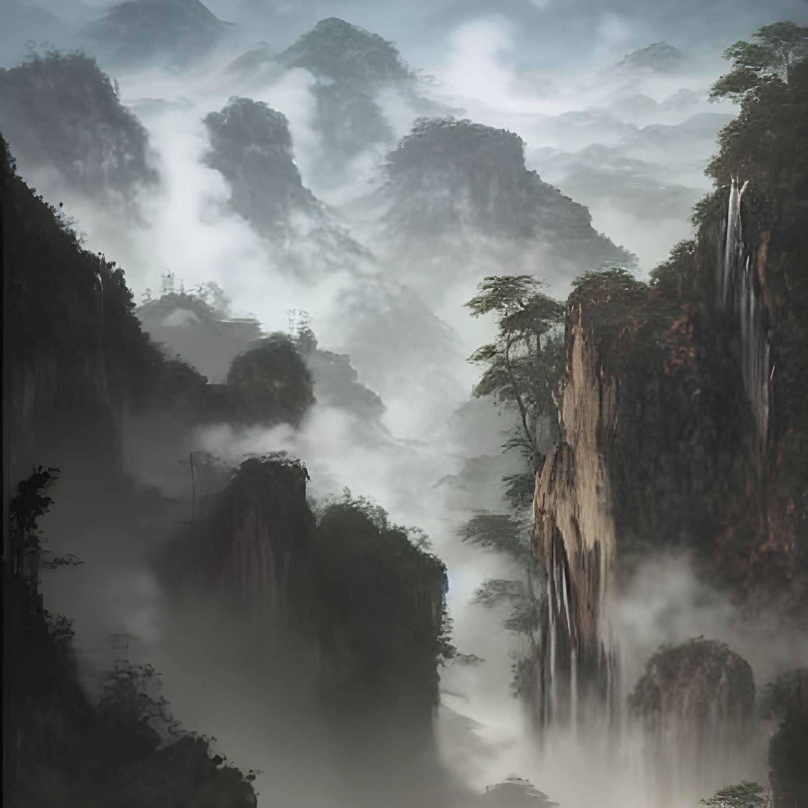Cloudy Mountain