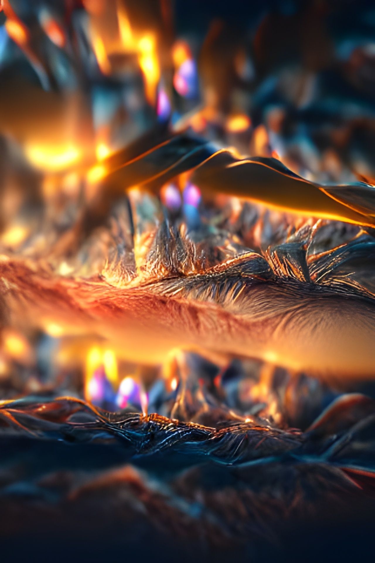 Warmth in High Resolution Digital Art