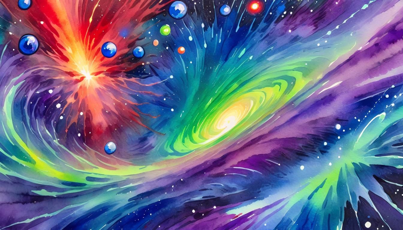 Stellar Deep Field: Luminous Protostars in Gouache Style