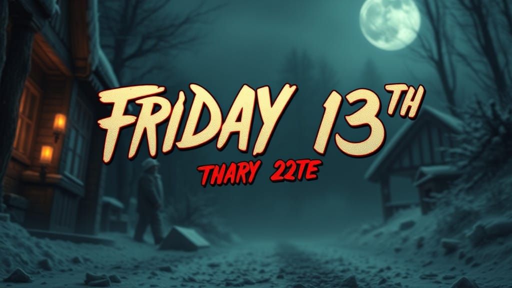 Evil Scrooge Haunts Friday the 13th in Photorealistic Style