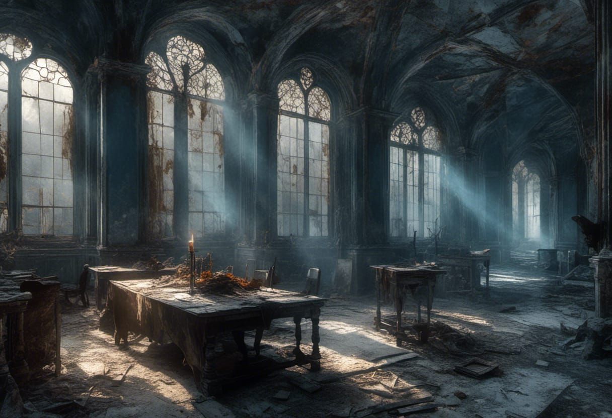 The ghosts of my life, await me outside the door...