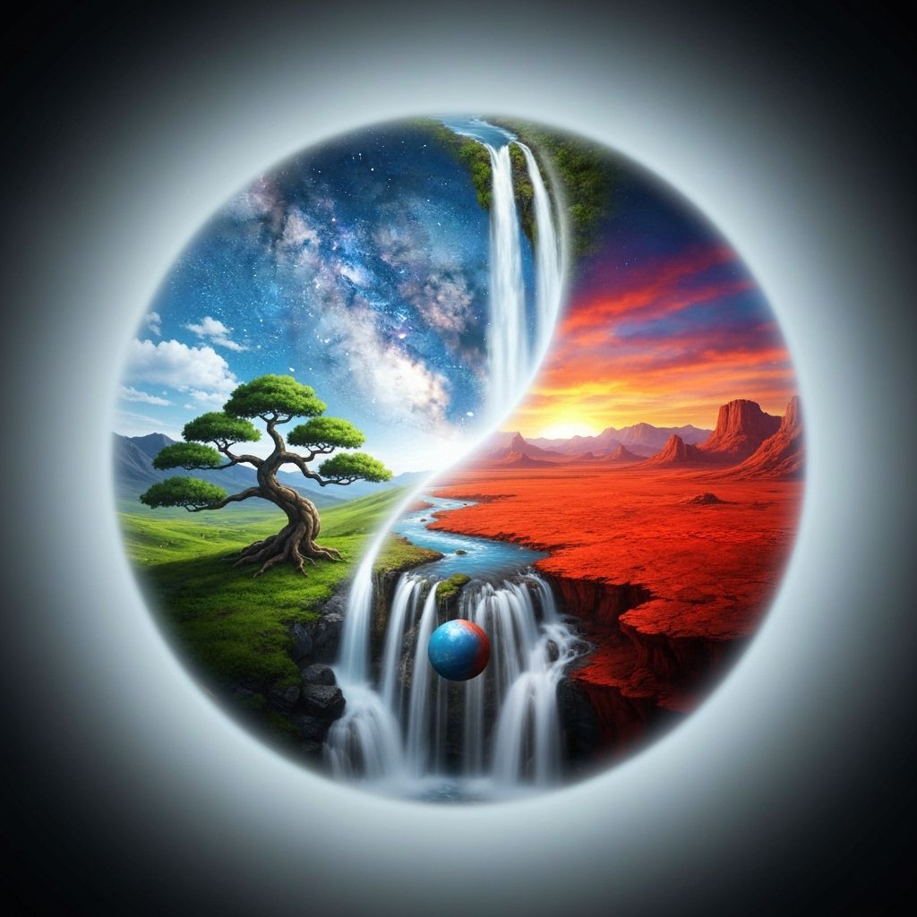 Yin Yang: Dual Worlds in Harmony