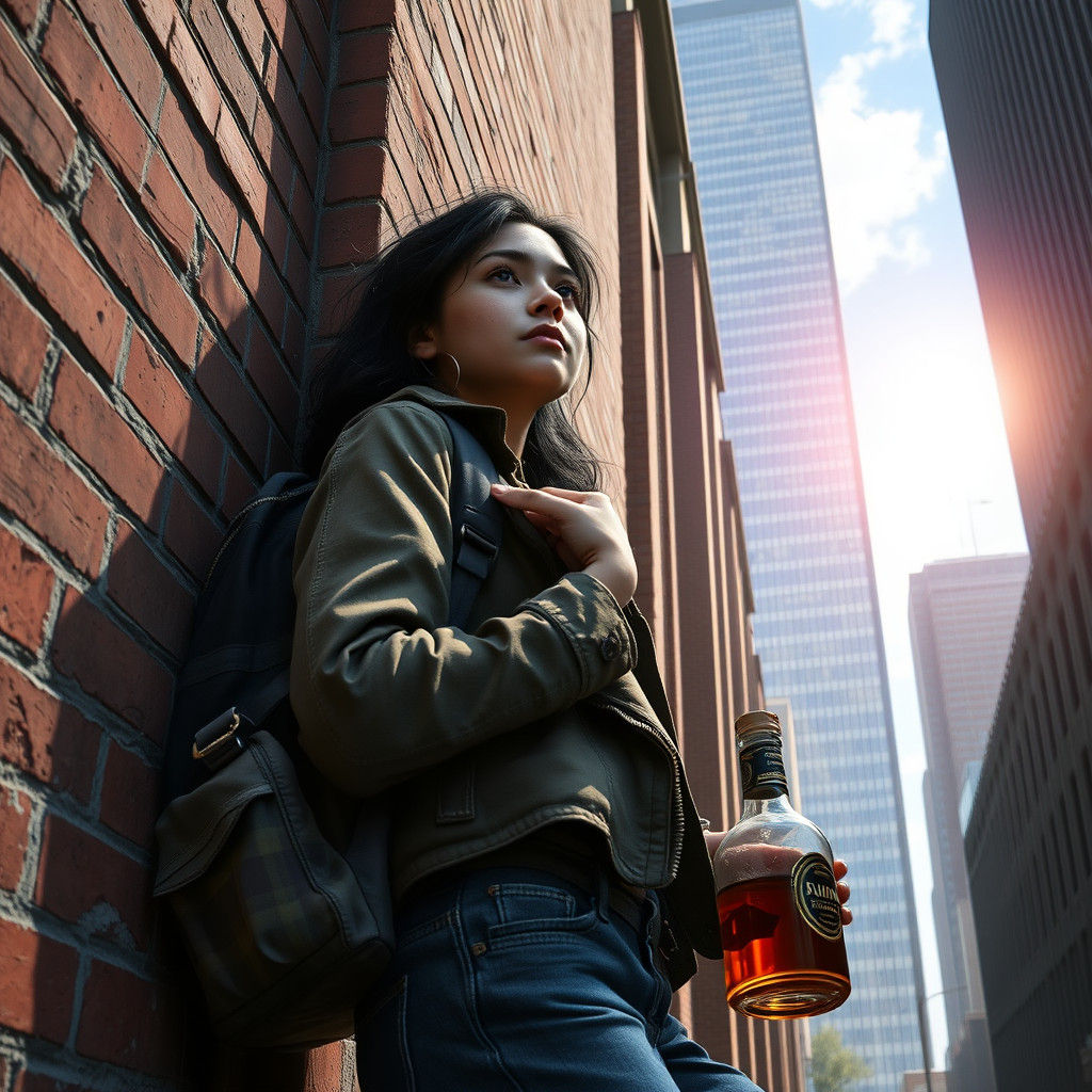 Maori Teen in New York: Artstation Concept Art