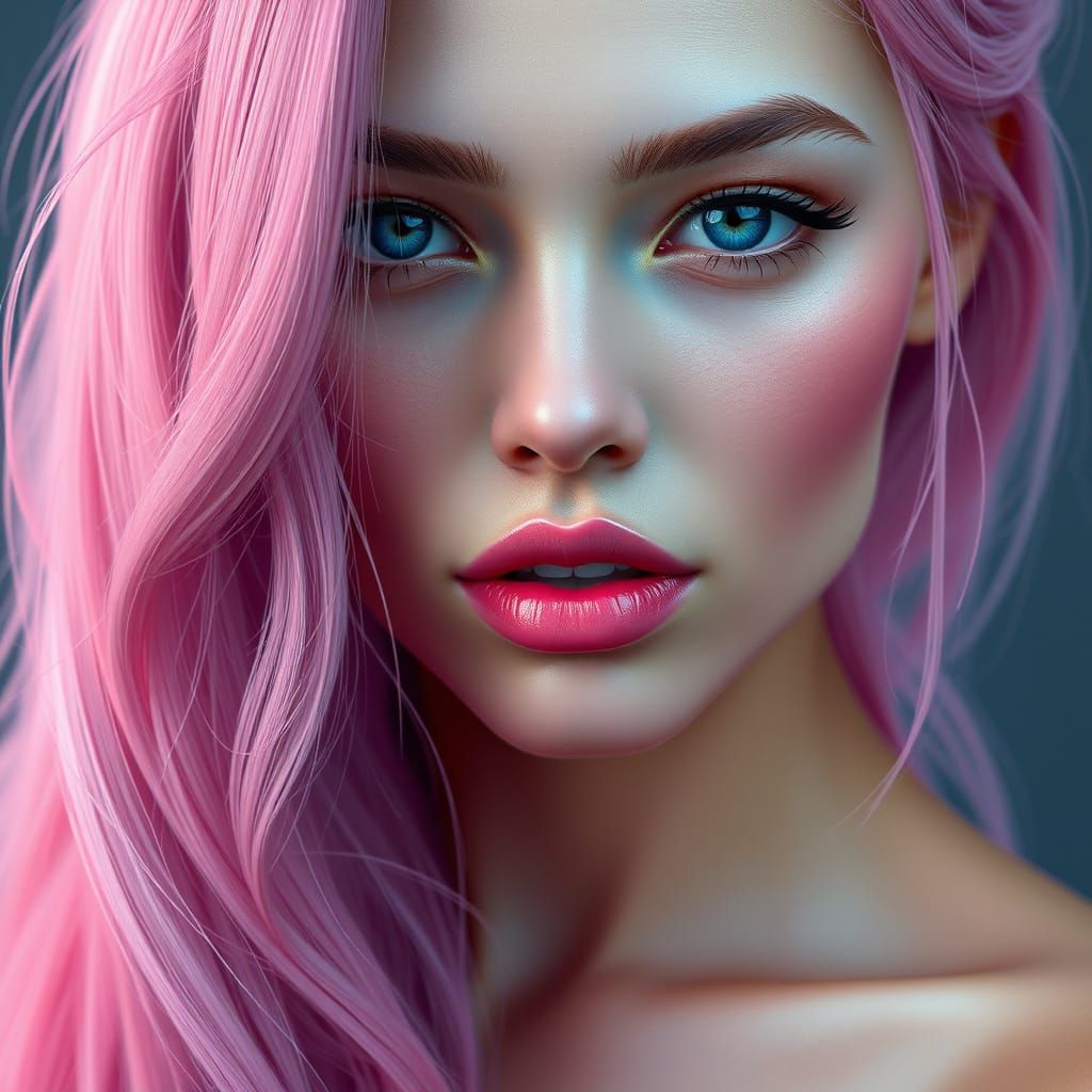 Enchanting Fantasy Goddess with Intricate Details