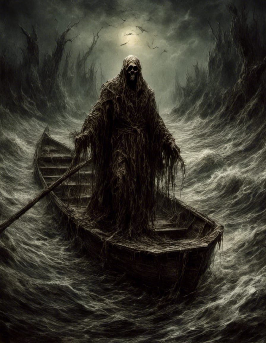 Charon Crossing the River Styx