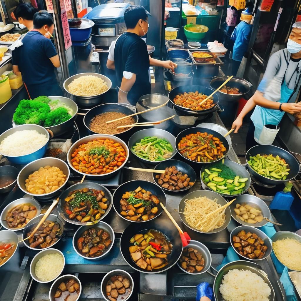 Hong Kong Market: Stir-Fry Street Food