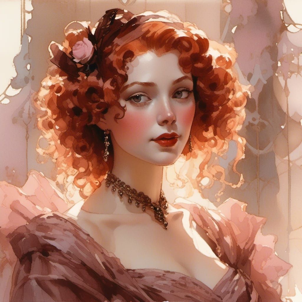 Elena the Vampiress in 1930s Fashion