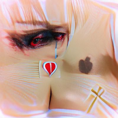 Symbolic Depiction of Sin in Heart