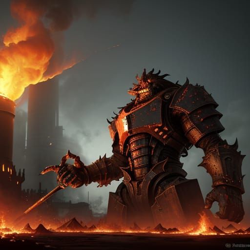 Gaslord: Fiery Revenant of Molten Metal