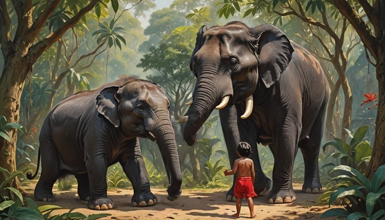 The Jungle Book, Elephant Col. Hathi, Explains The Rules of ...