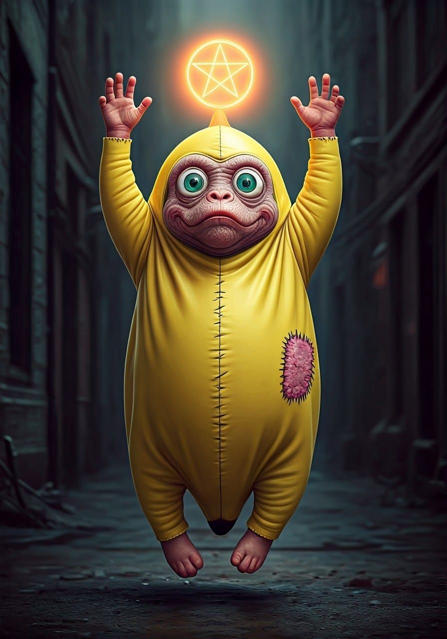 Ethereal Beast Rises with Joy