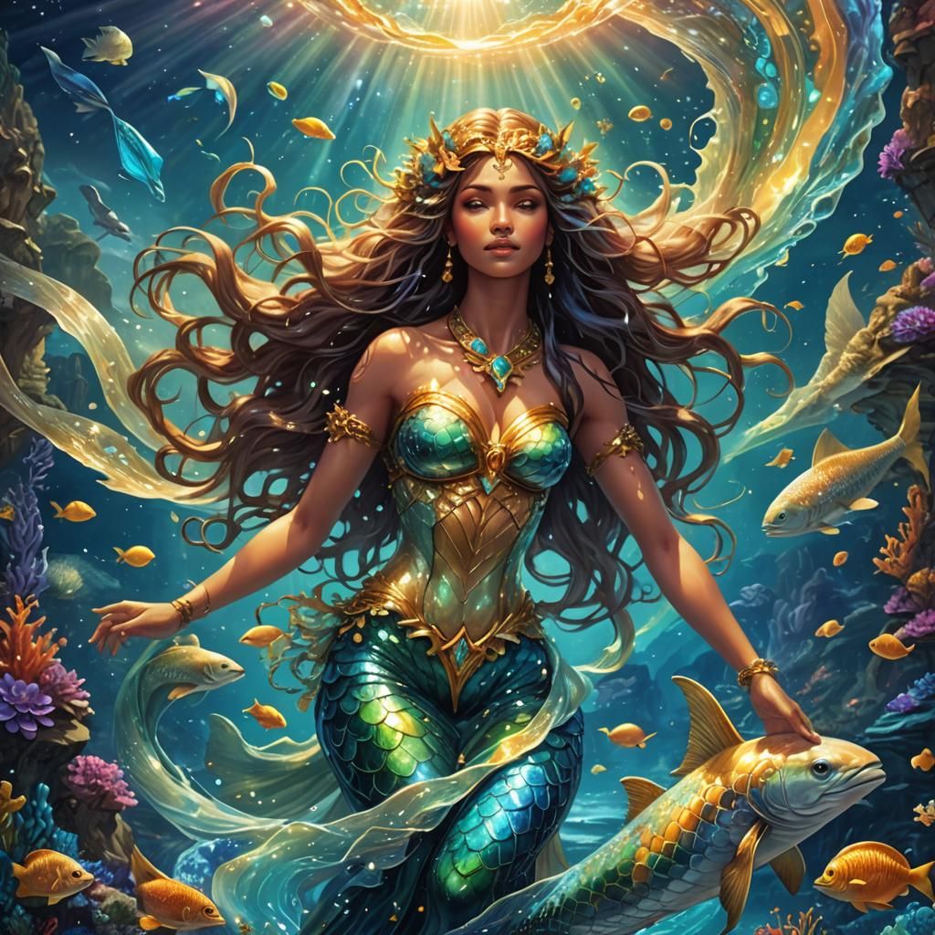 Mermaid Transcending Egoic Constructs