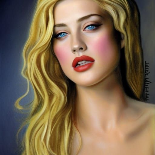 Amber heard by Botticelli