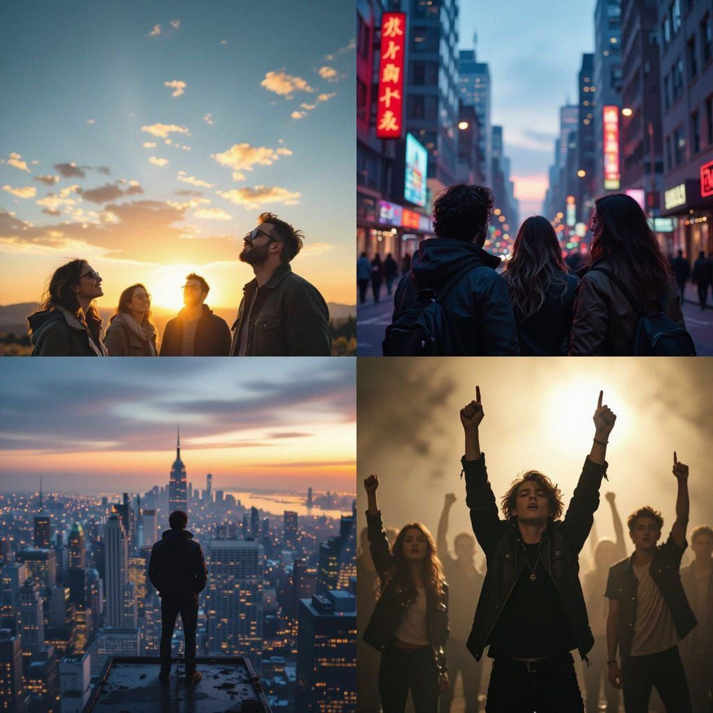 Gen X Rising: Cinematic Film Still