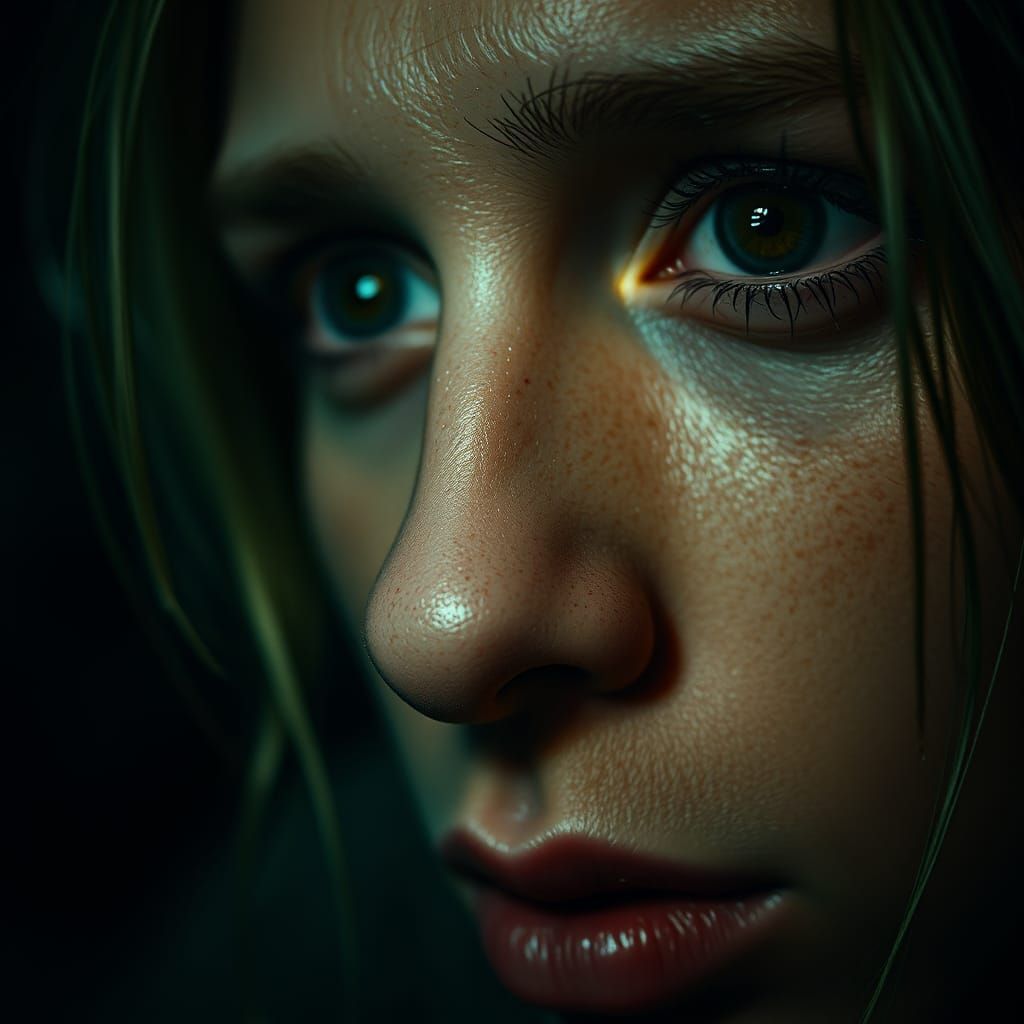 Sci-Fi Movie Portrait in a Cinematic Style