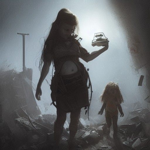 Post-Apocalyptic Fallout Wonderland Art