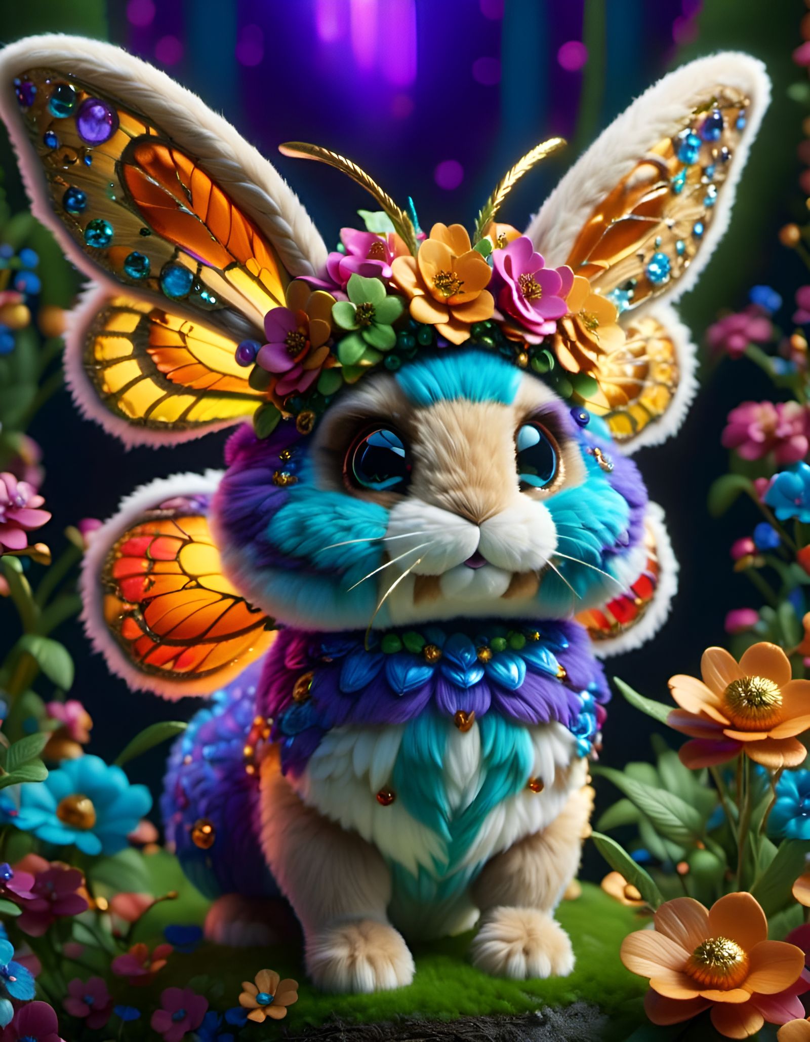 Fairy Fluffy Bunny
