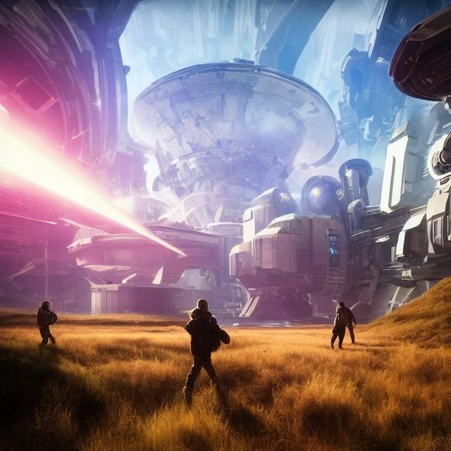 Scientists Monitor Titan-5 Terraforming via Space-Time Porta...