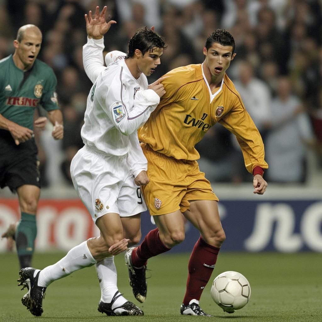 Cristiano Ronaldo Portrait in 2008