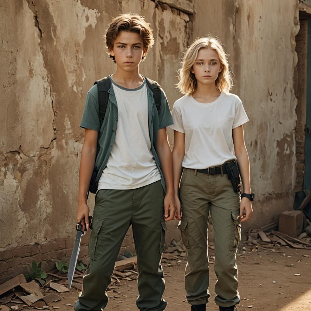 Mysterious Youth Drama in Misty Forest