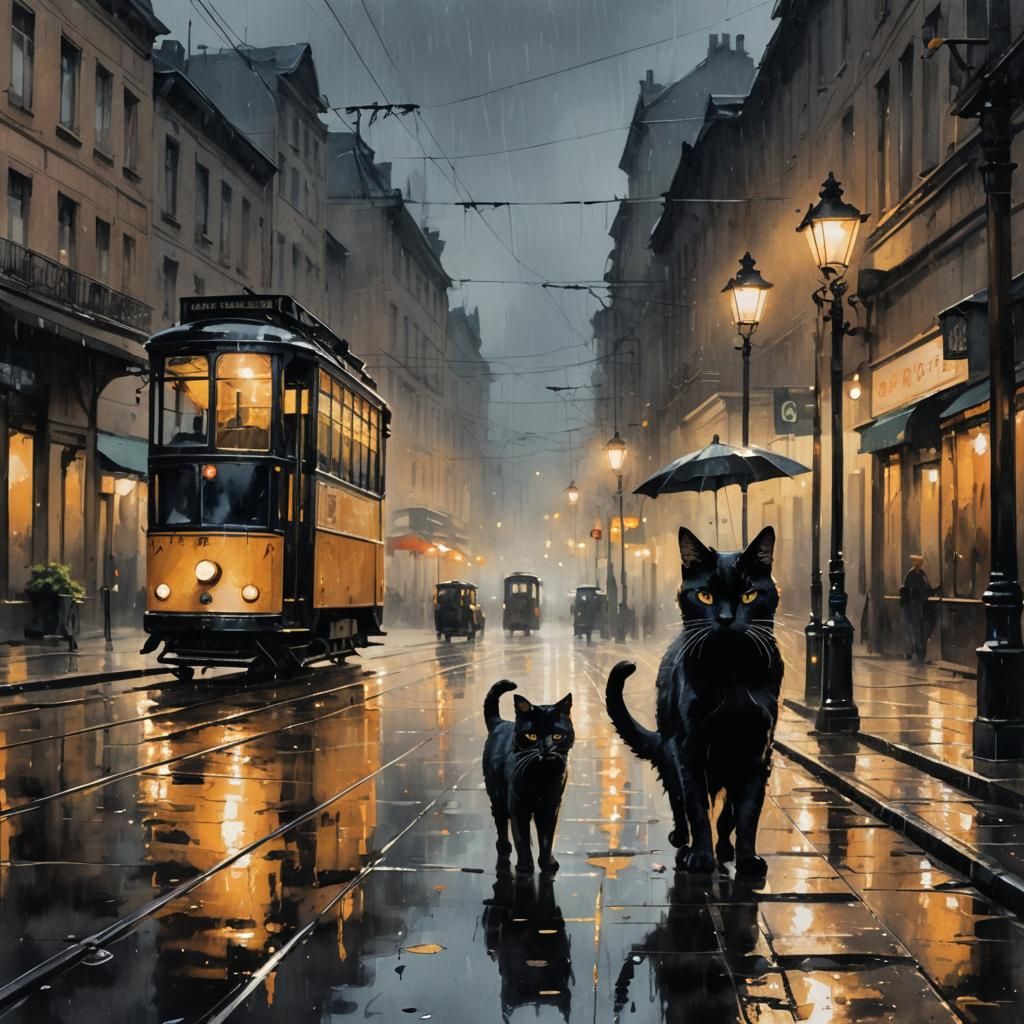 Camminare nella pioggia