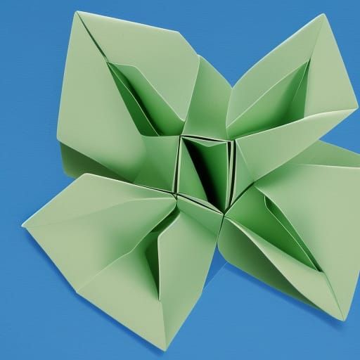 Origami Maze Papercraft in 8K Resolution