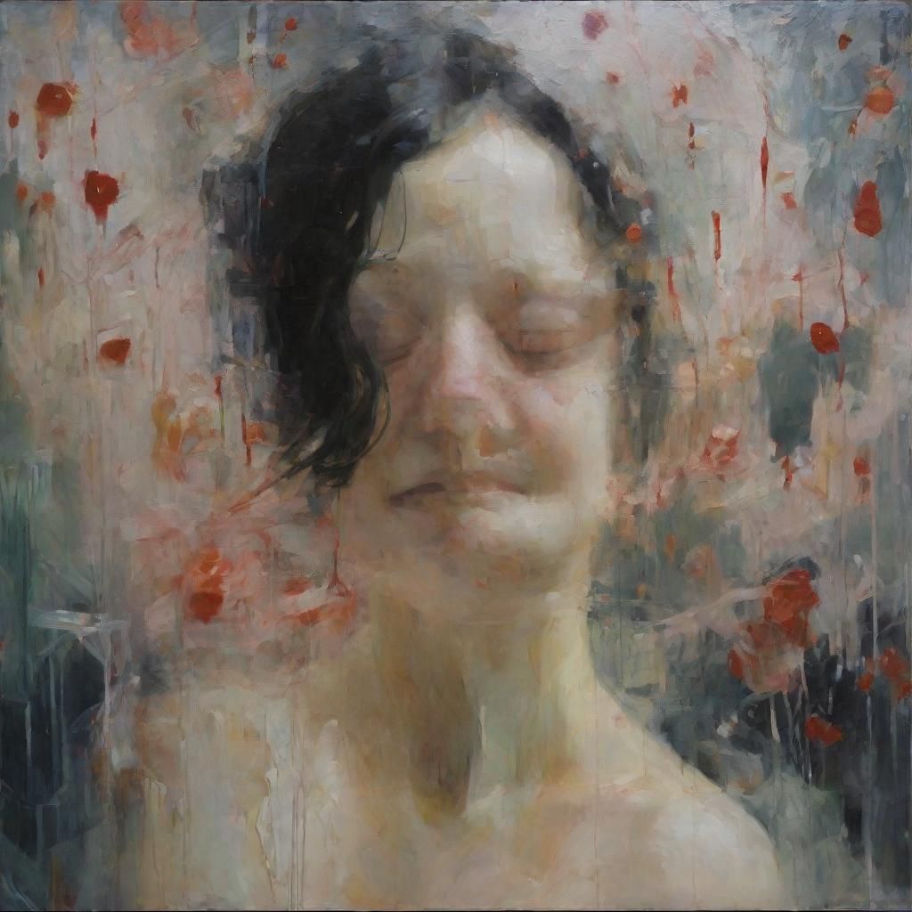 Expressionist Dance Scene Painting