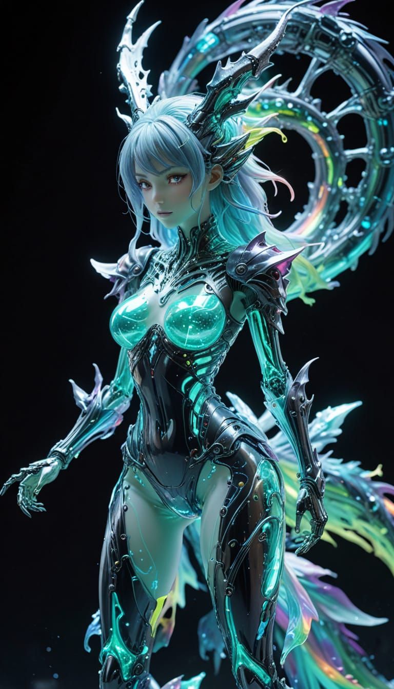 Dragon Girl in Cosmic Wonderland