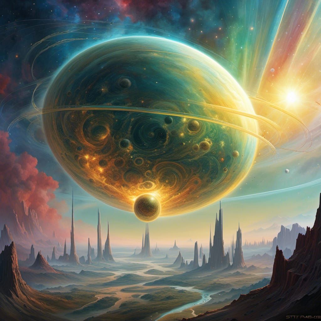 Colorful Solar Flare From Distant Sun