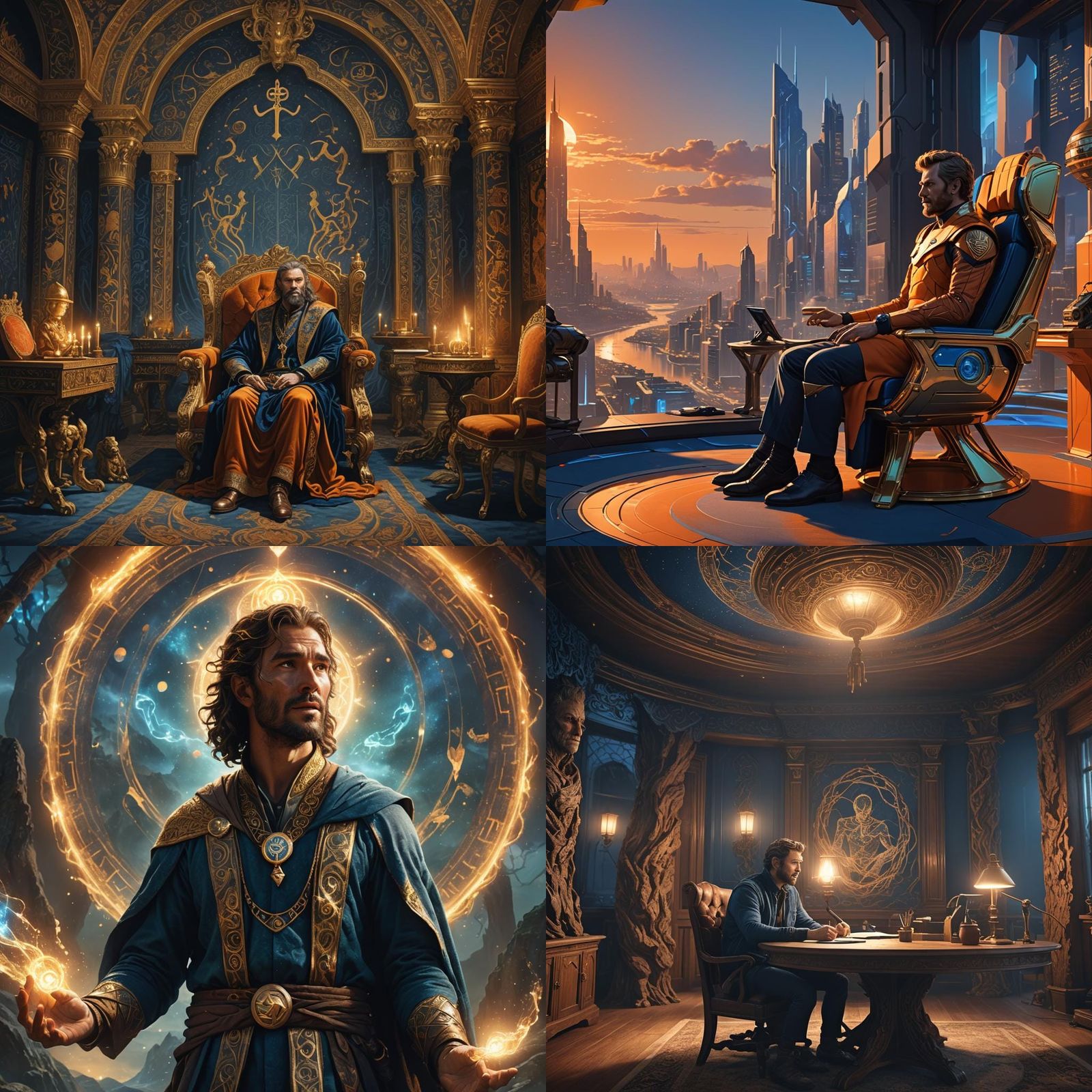 Earth Man Interview: Detailed Matte Painting