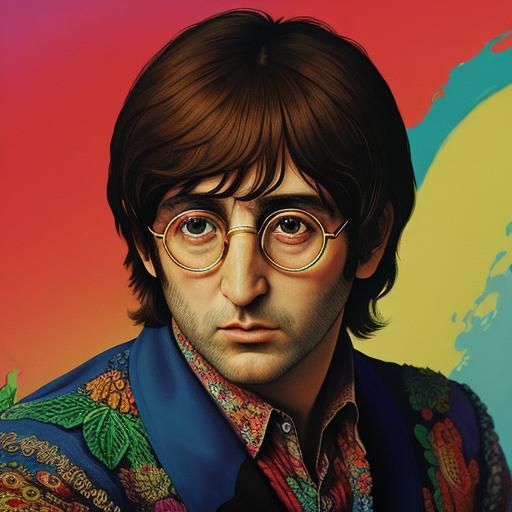 Lennon's First LSD Trip: A Psychedelic Portrait