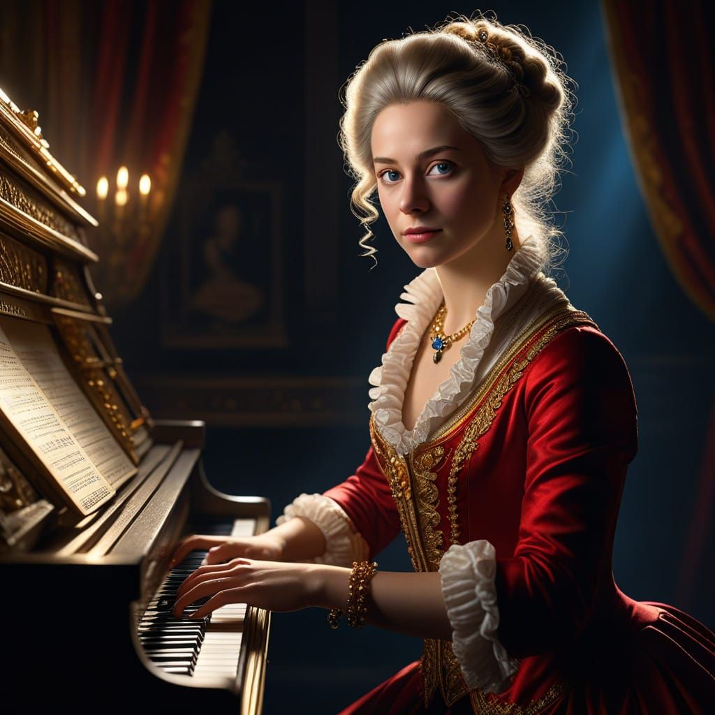 The Mozart´s ghost - π