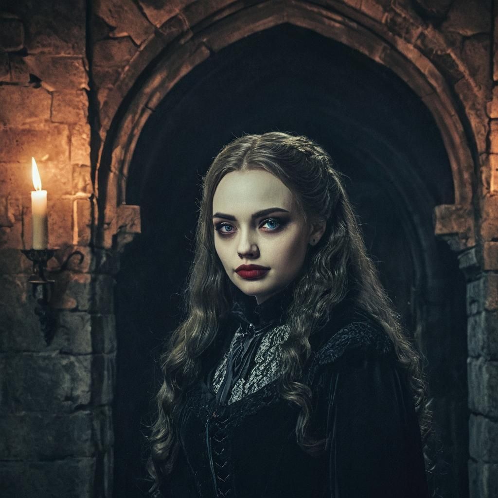 Victorian Gothic Vampire in Castle Lair