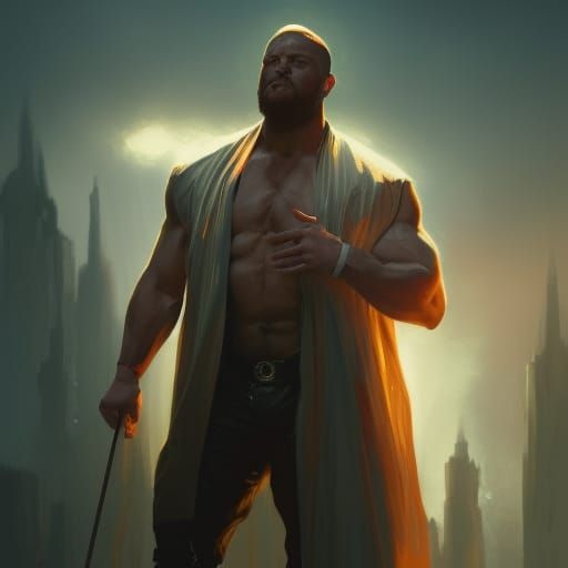 Pro-Wrestler Concept Art v01