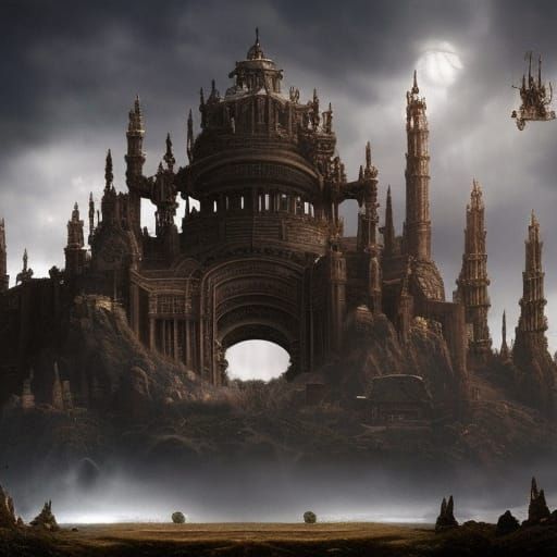 Epic Cinematic Heaven Digital Matte Painting