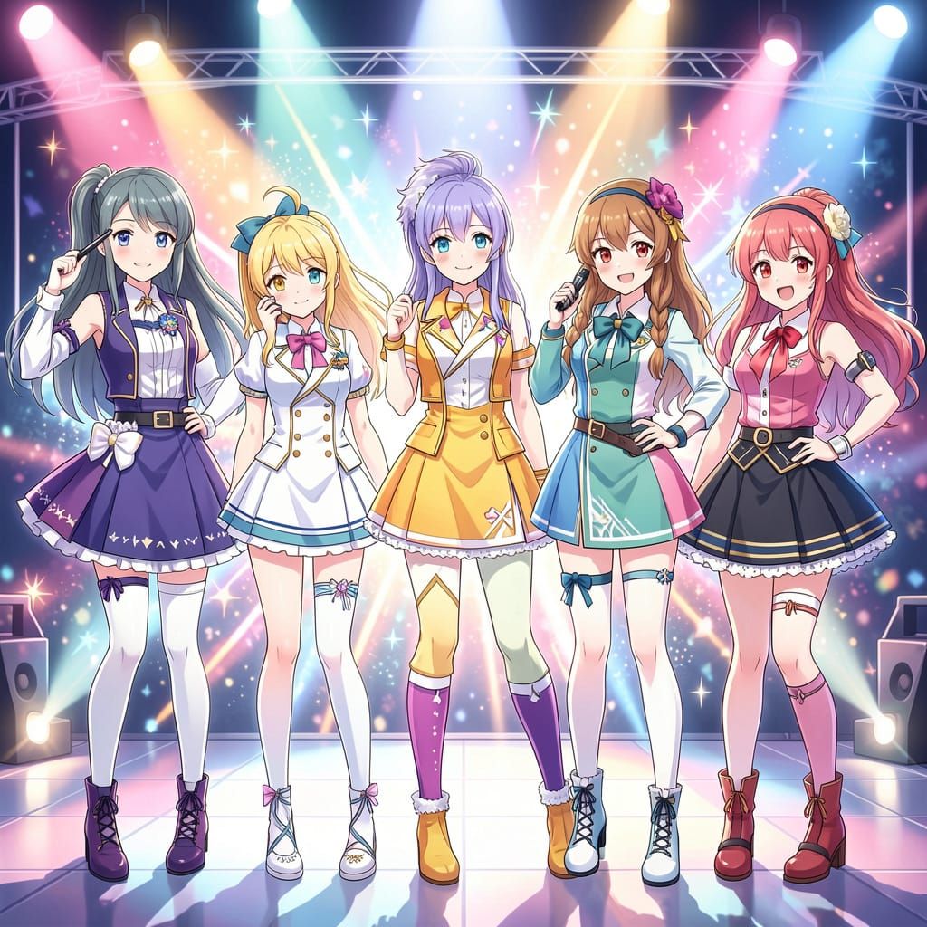 Five Anime Idols with Unique Personalities and Styles