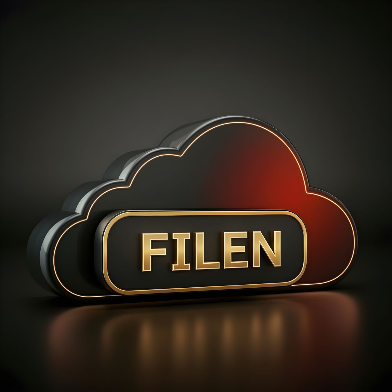 Cyberpunk Cloud Saves Digital Files in a Dazzling Display of...