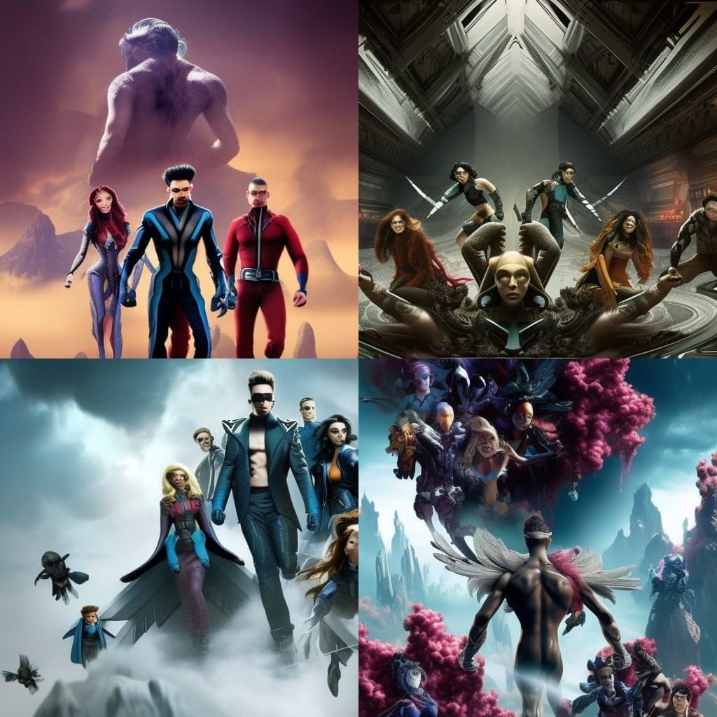 Epic X-Men Cinematic Digital Matte Painting