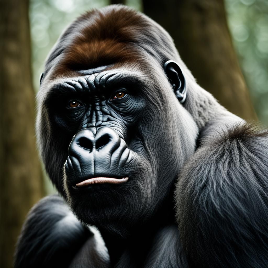 Silverback Gorilla vs Bigfoot: MMA Close-Up