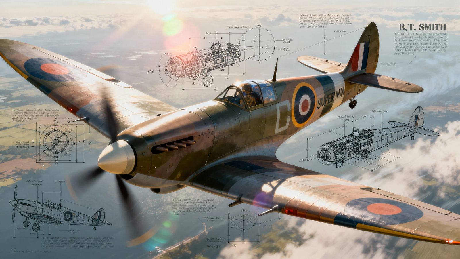 Iconic Spitfire Wings: Engineering Genius in Flight