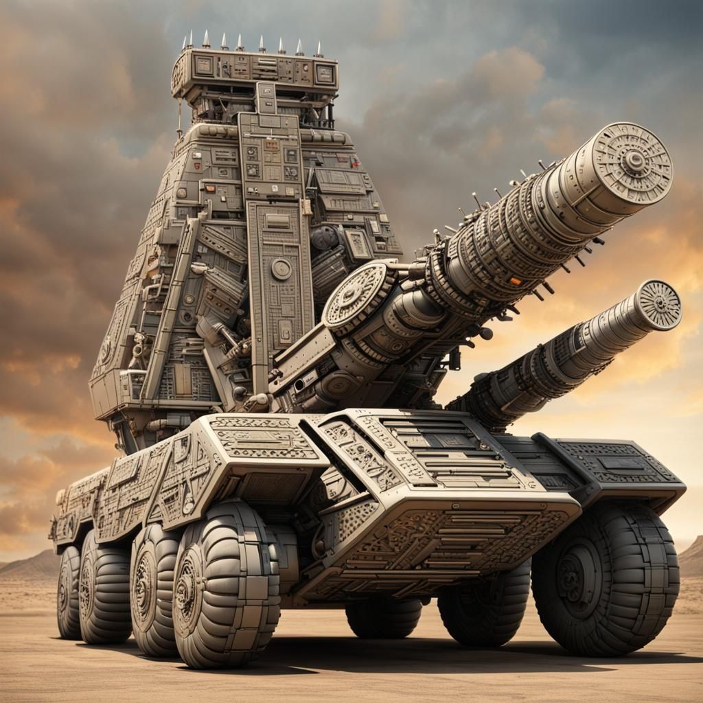 Aztec Anti-Aircraft Missile Vehicle: Detailed Image