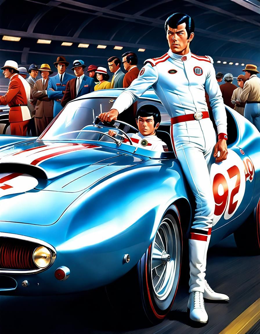 Speed Racer Anime-Style