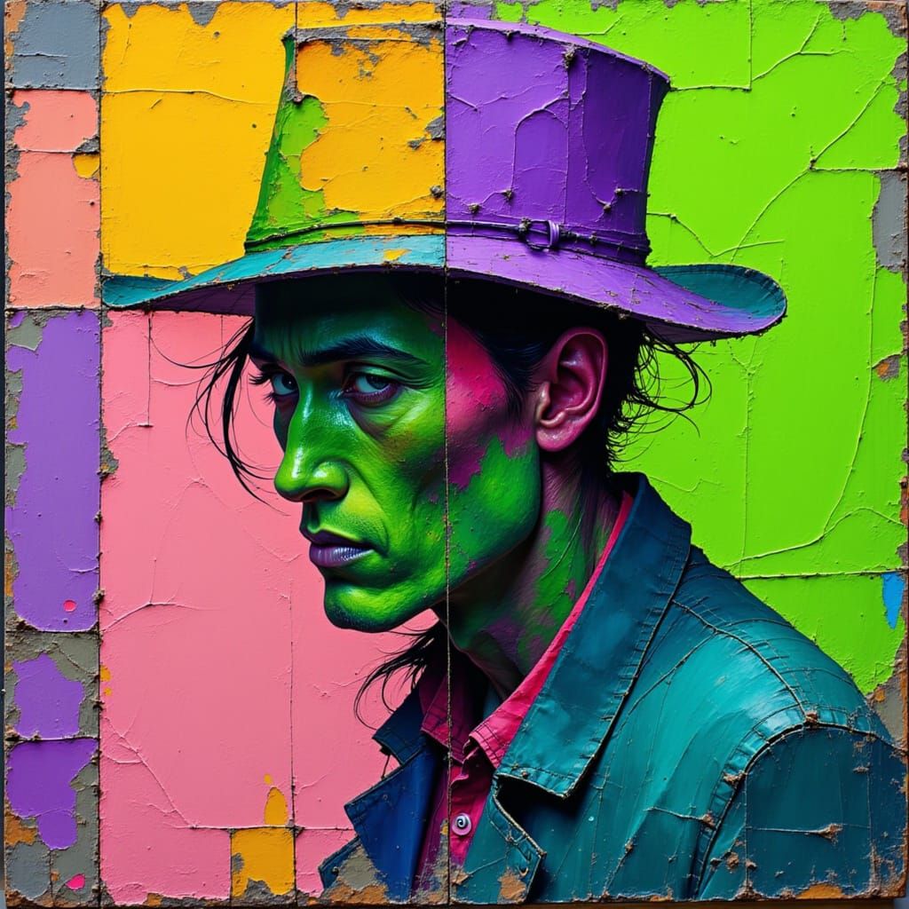 Cyberpunk Portrait of the Hitcher