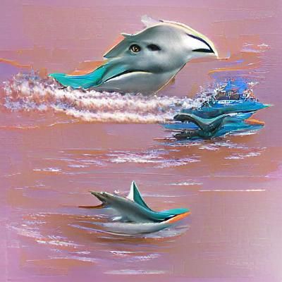 AI Interpretation of Dolphin Leader